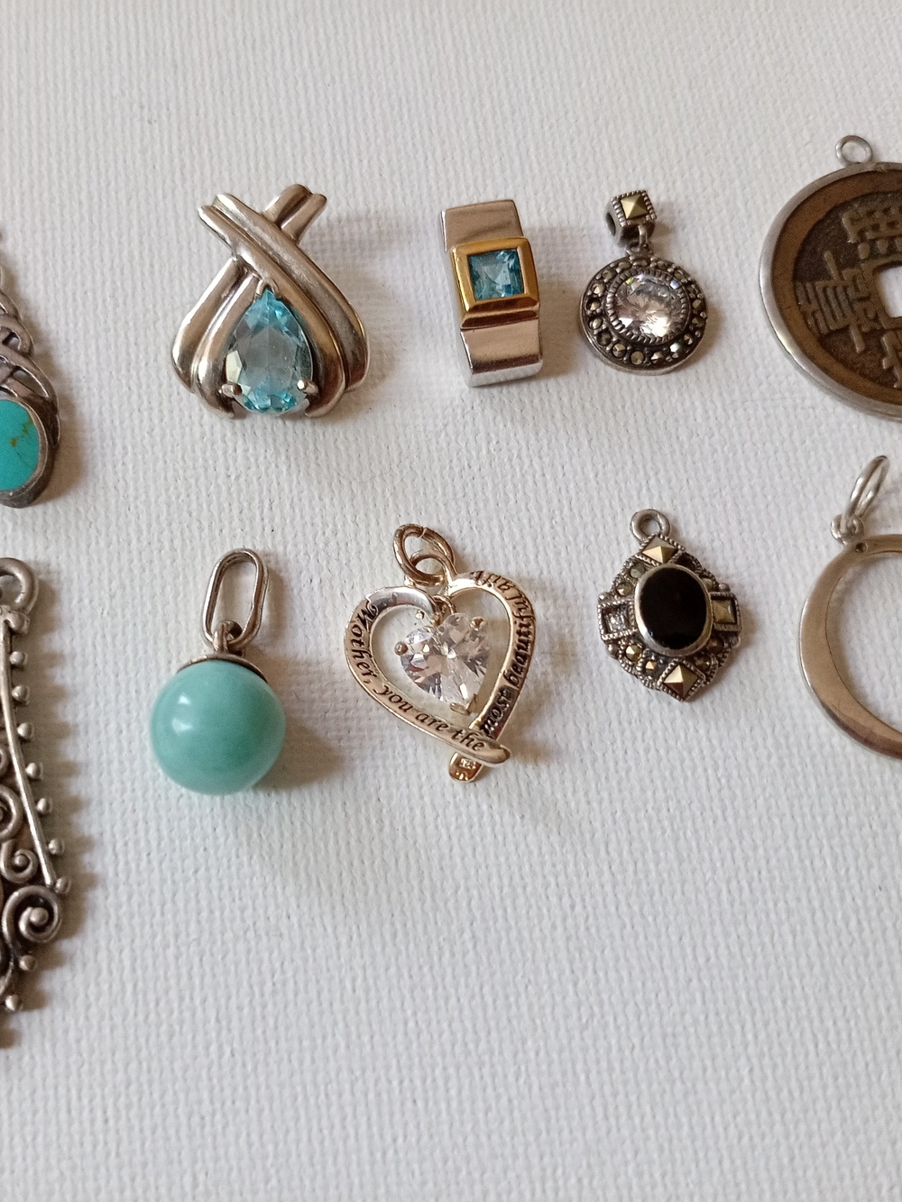 Sterling Silver Pendants Charm Pendants